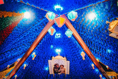 decoração de são joão na roça