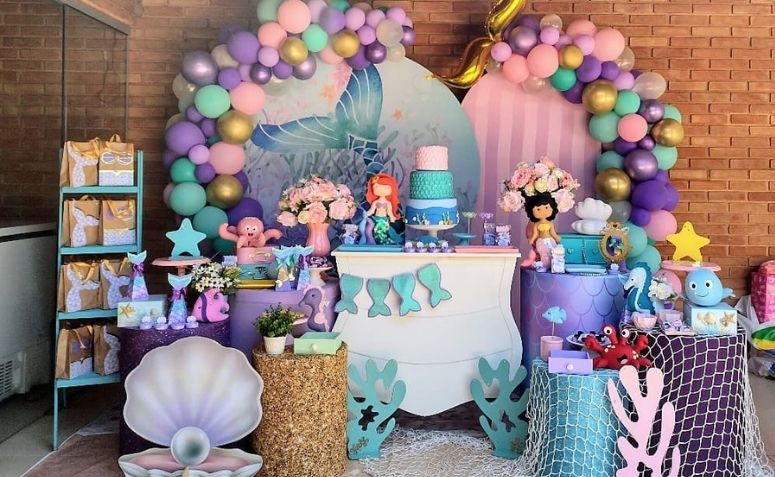 decoração de sereia