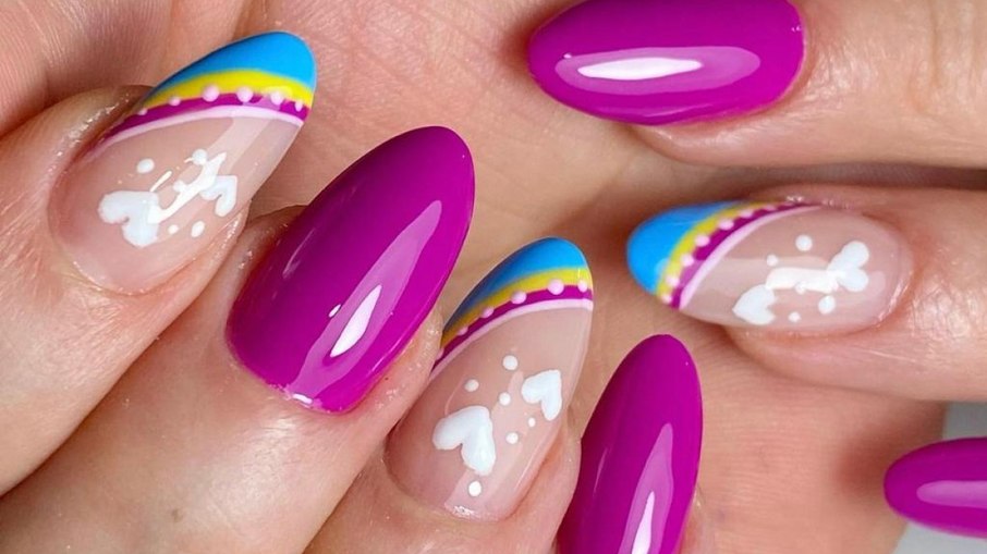 unhas em gel vs unhas acrílicas para o carnaval