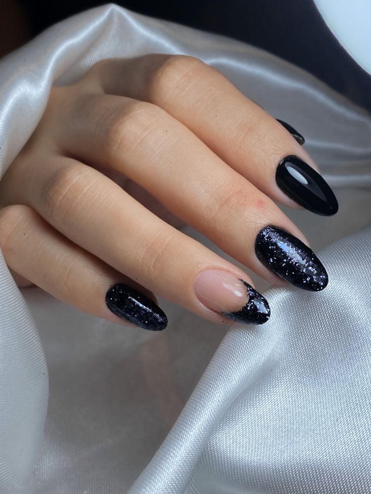 Glitter encapsulado em unhas de gel: técnicas e inspirações
