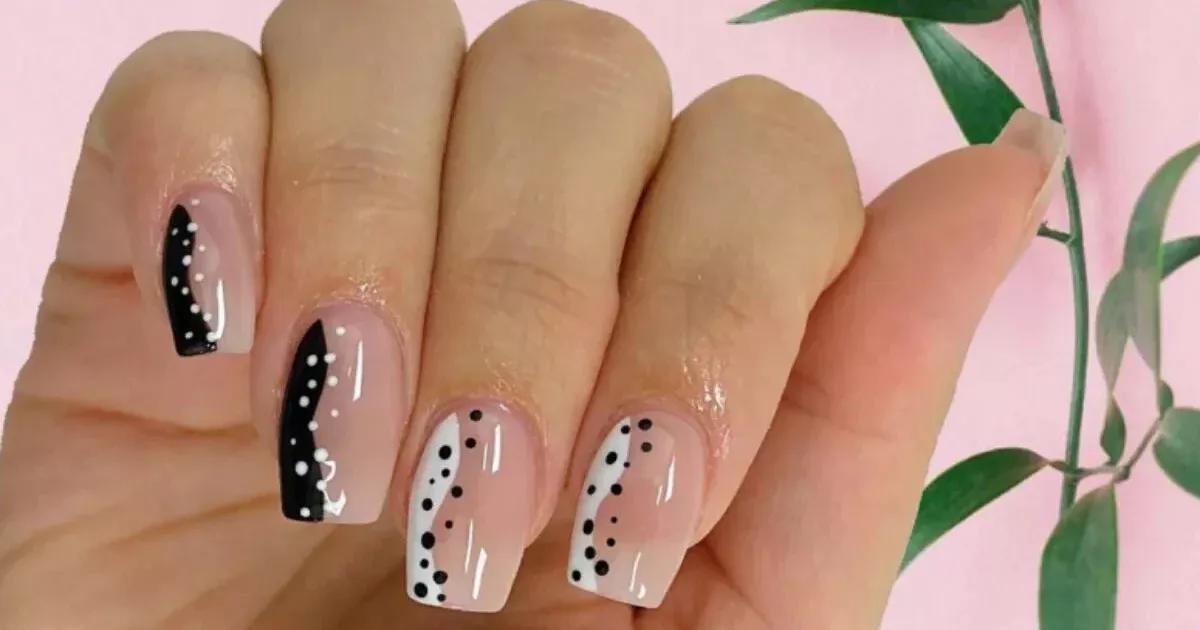 francesinha sorriso unha gel quadrada passo a passo