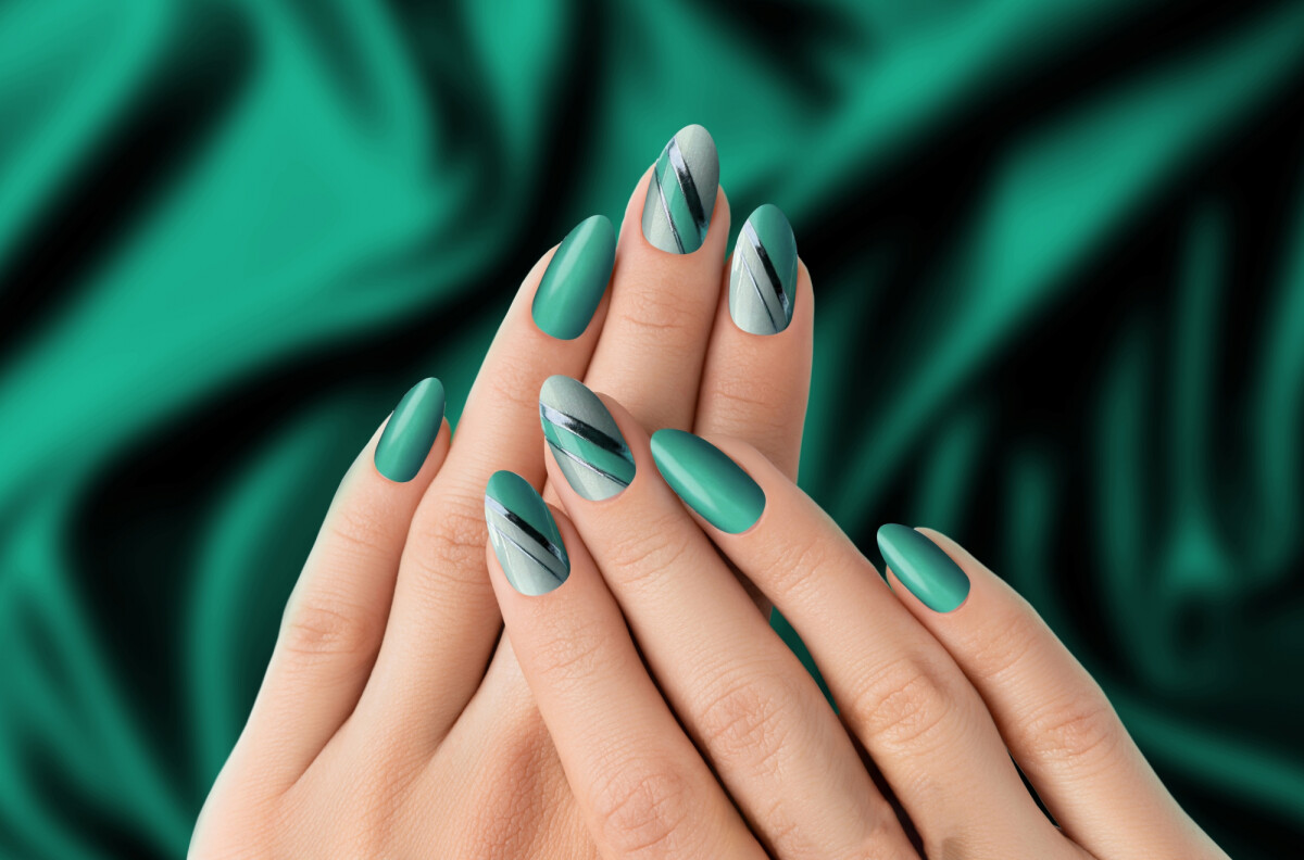 quanto custa fazer unha decorada verde água