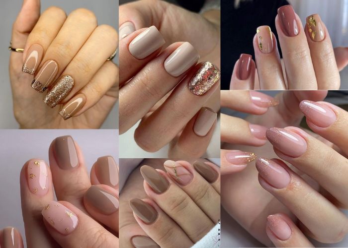 ideias de unhas delicadas e elegantes para o dia a dia