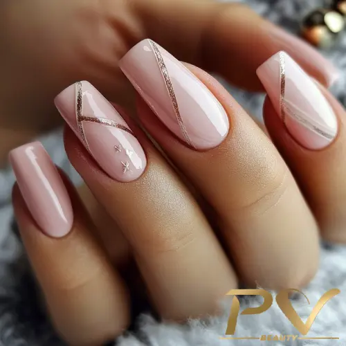 decoração de unhas em fibra