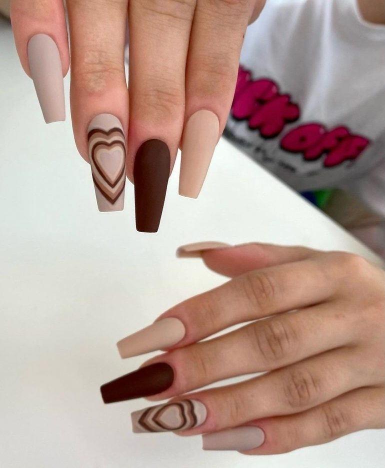decoração de unhas em fibra