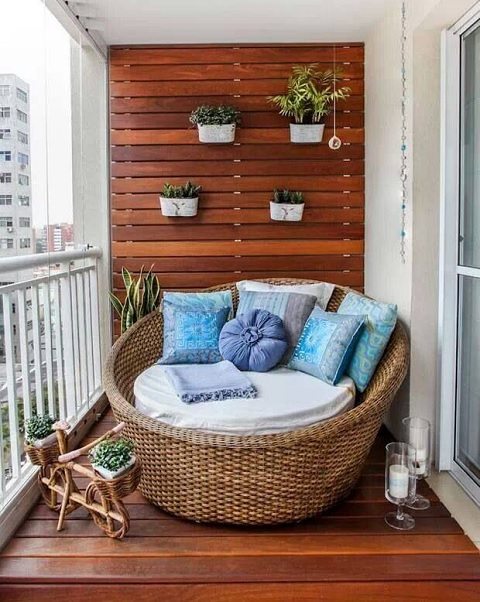 decoração de varanda