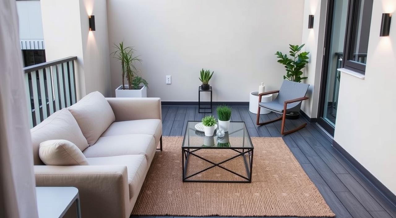 decoração de varanda