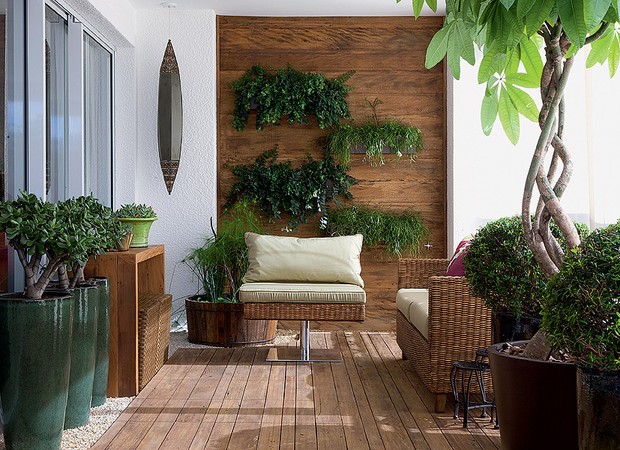 decoração de varanda