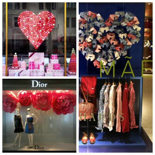 decoração de vitrine dia das mães