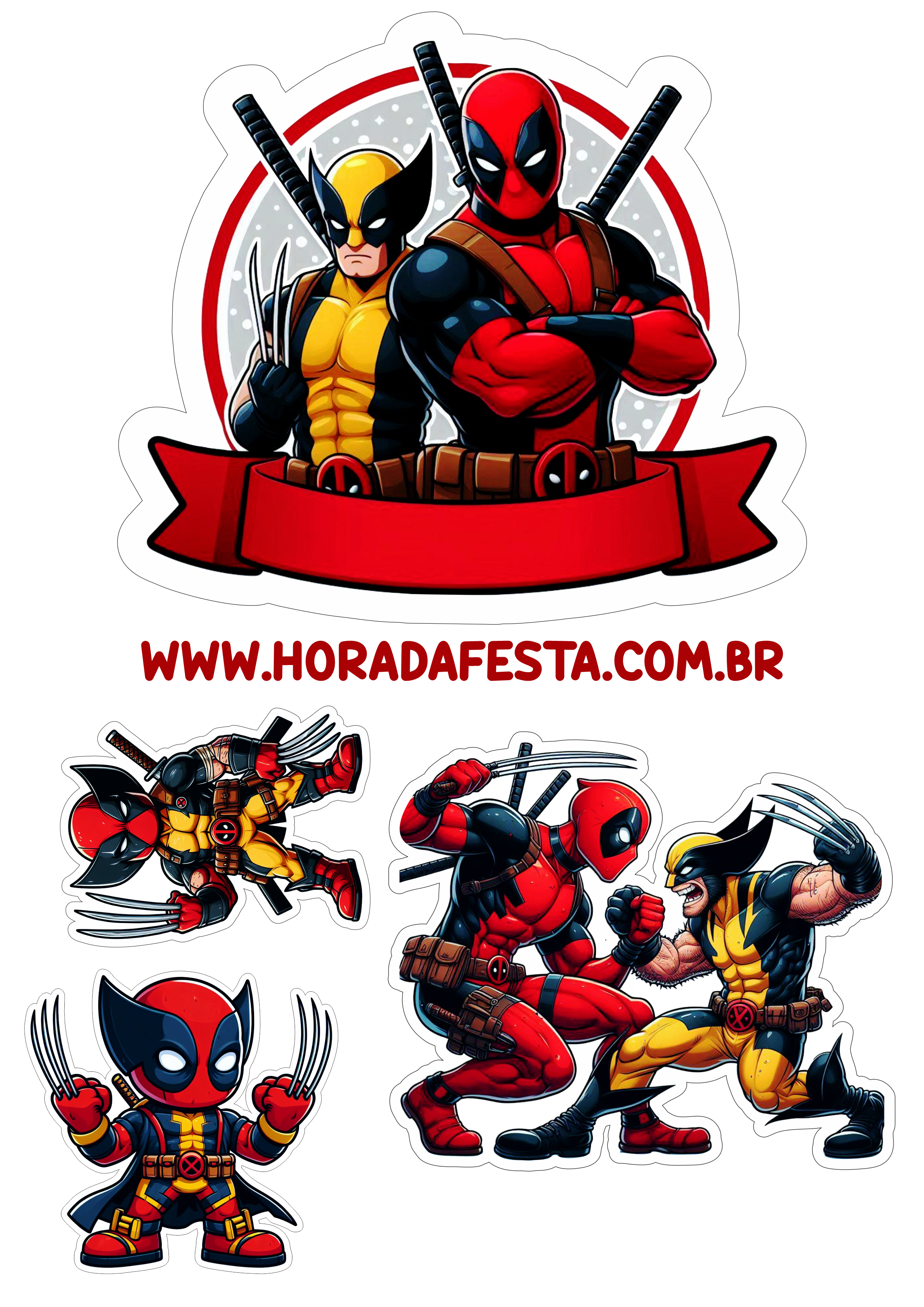 quanto custa decorar festa deadpool wolverine