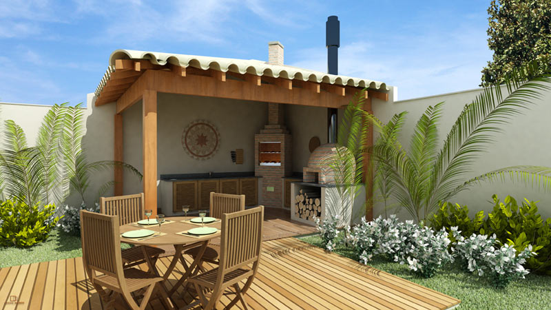 erros comuns decorar área churrasco