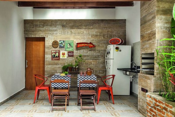 melhores ideias decoração churrasqueira pequena