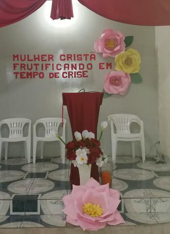 decoração dia da mulher igreja