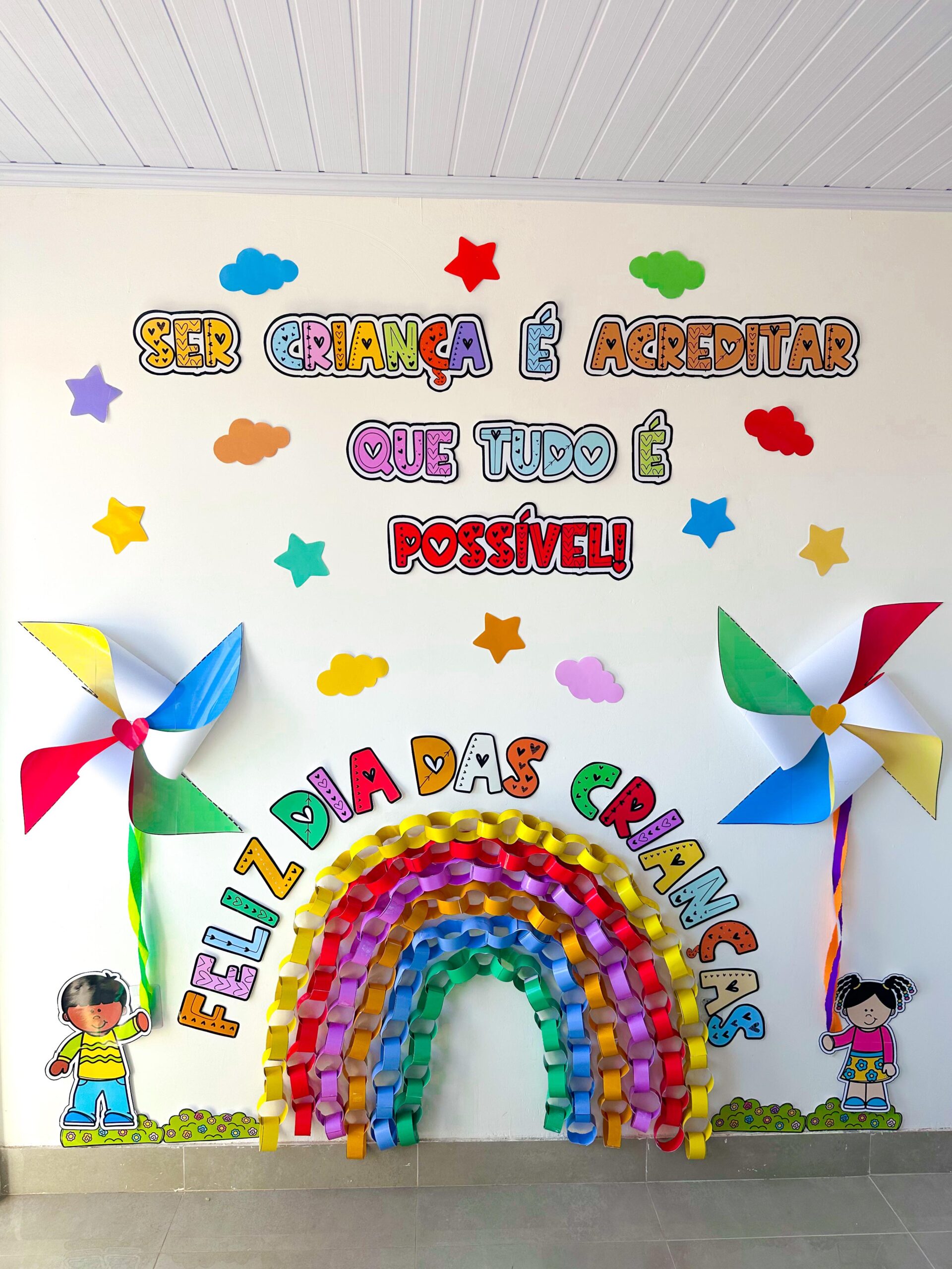 DIY: Decoração de Dia das Crianças com Materiais Reciclados