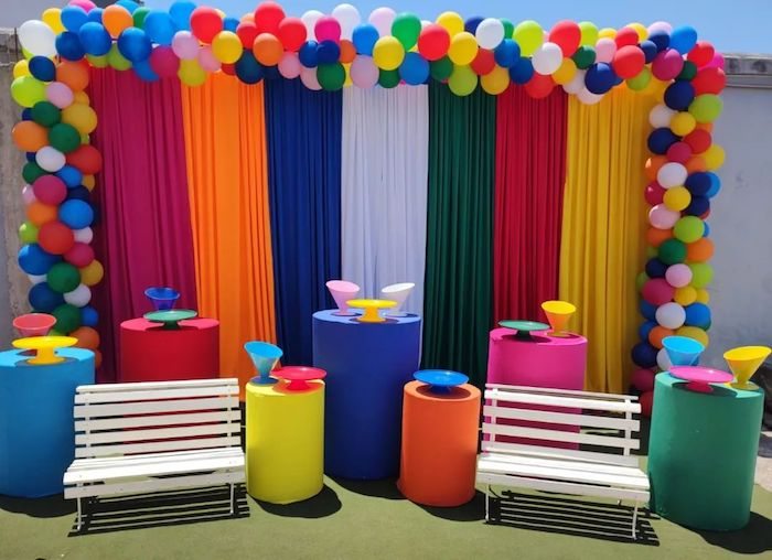 decoração dia das crianças escola