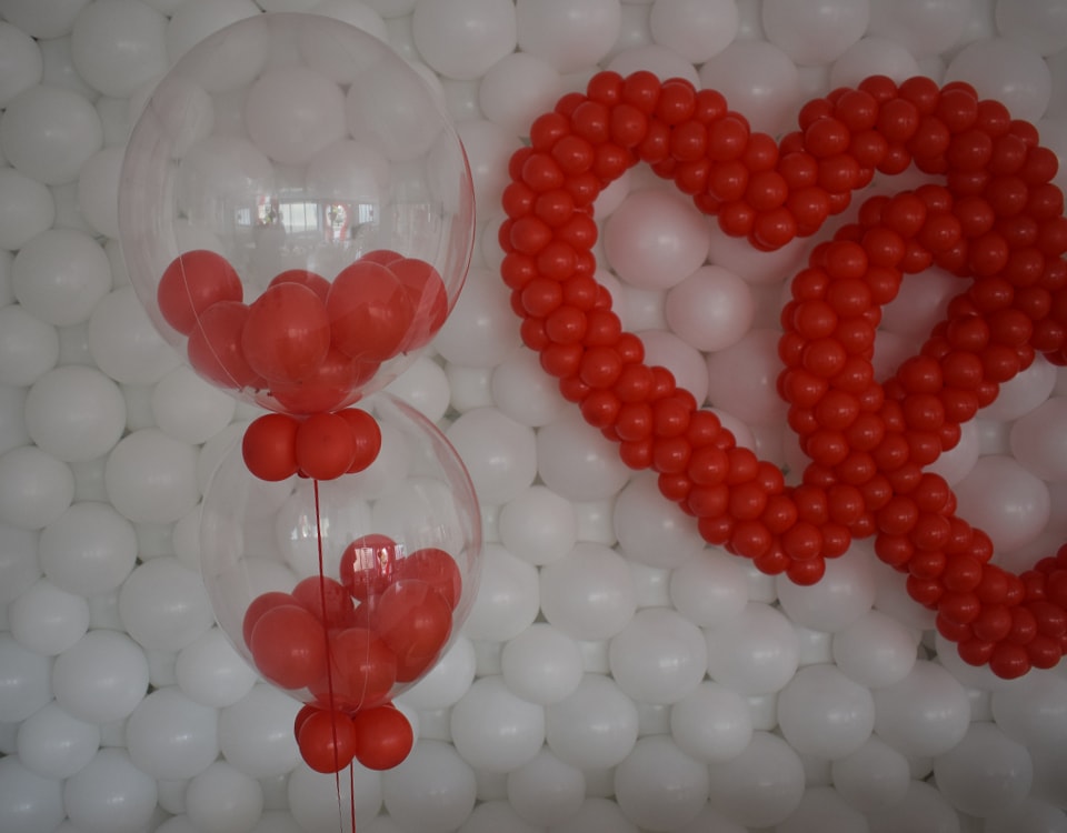 decoração dia das mães com balões