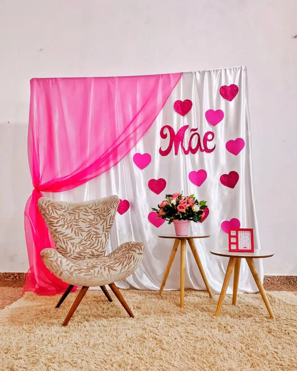 decoração dia das mães simples