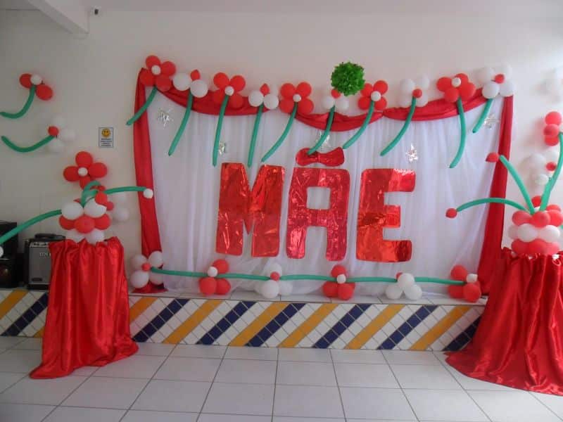 decoração dia das mães simples