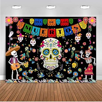 decoração dia dos mortos mexico