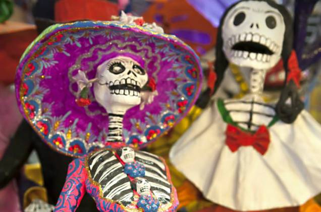 decoração dia dos mortos mexico