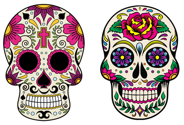 decoração dia dos mortos mexico