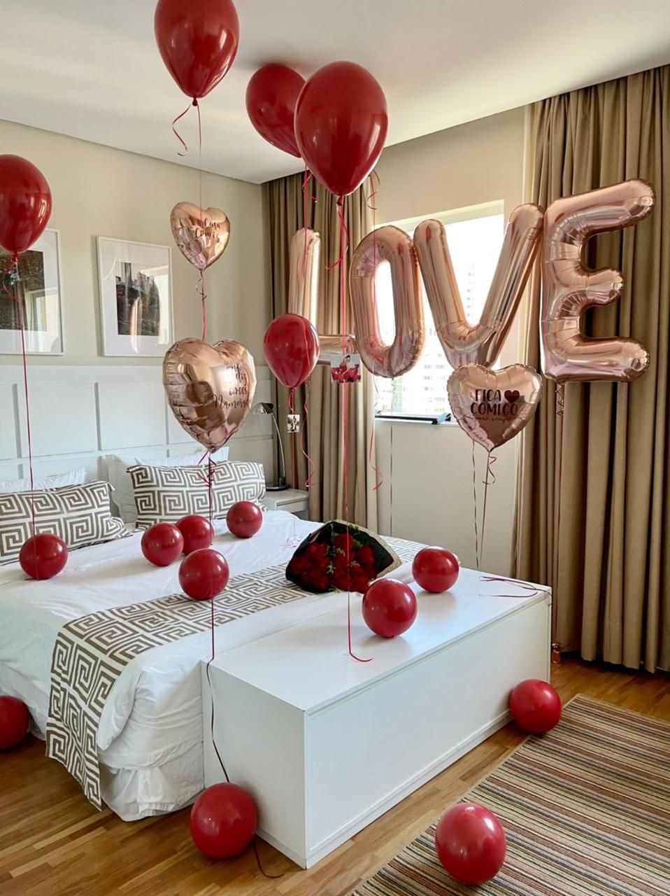 decoração dia dos namorados restaurante