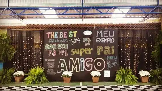 Como Montar um Painel de Fotos Inesquecível para o Papai