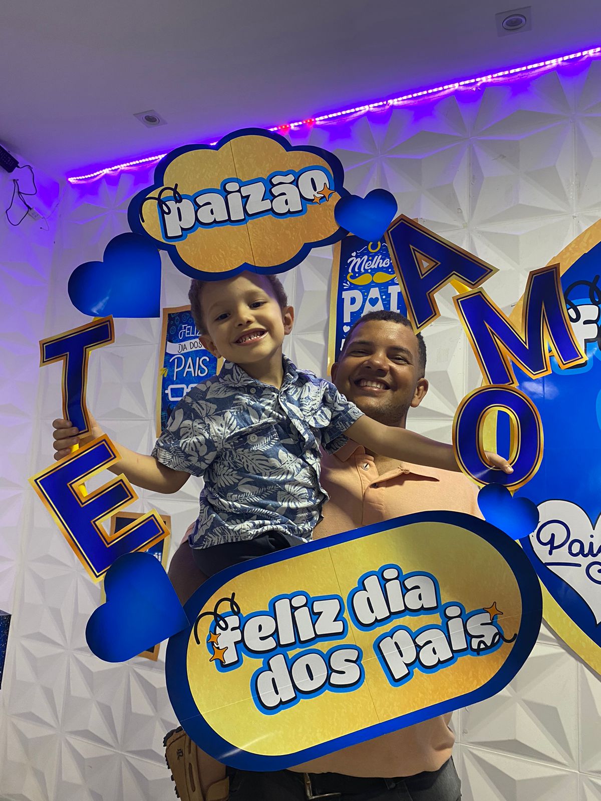 decoração dia dos pais personalizada