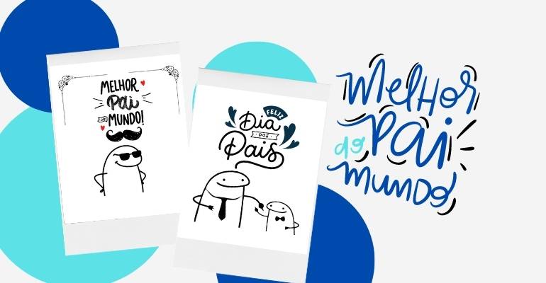 decoração dia dos pais para imprimir