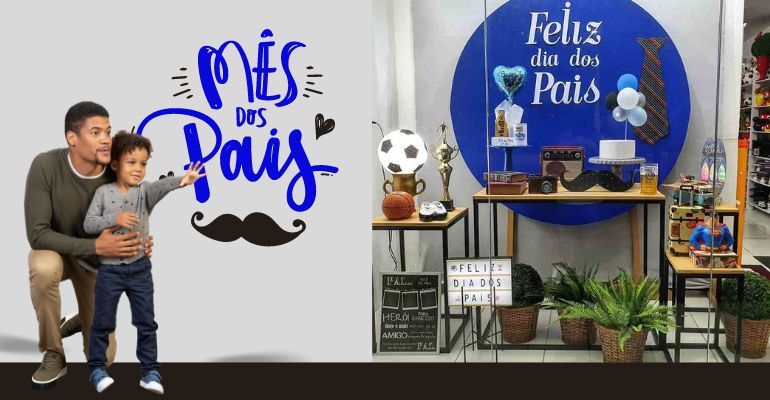 decoração dia dos pais simples