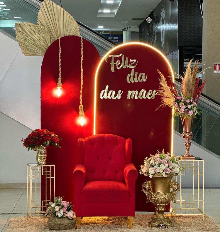 decoração dias das mães para loja