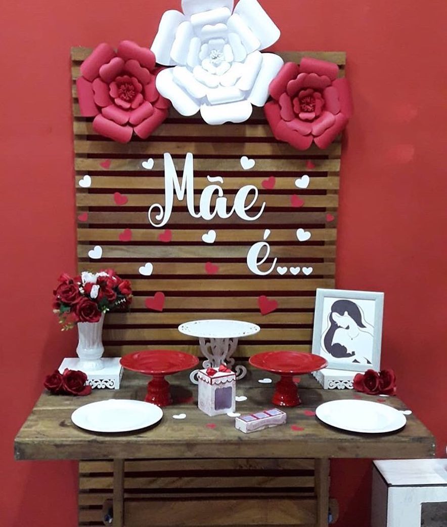 decoração dias das mães para loja