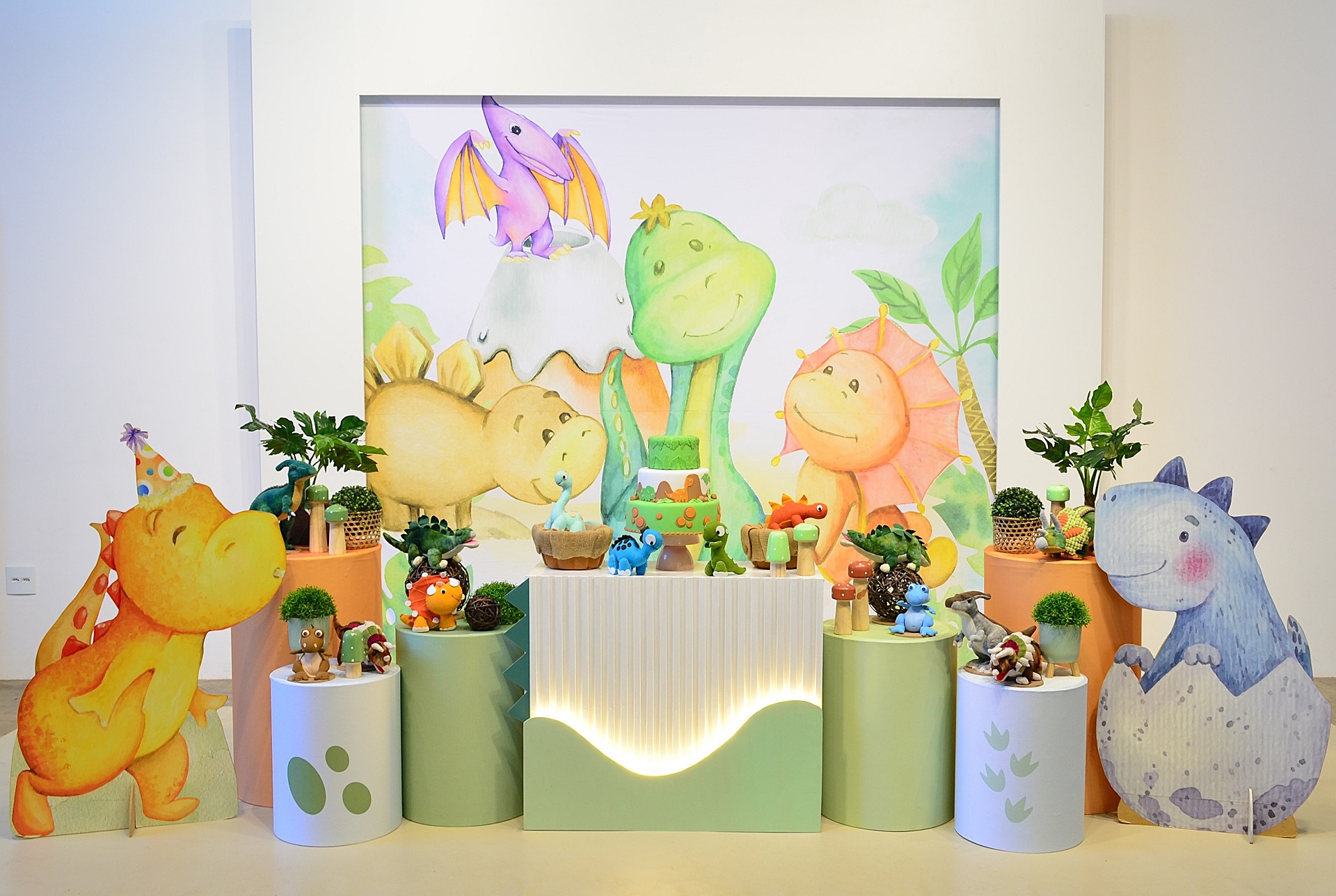 DIY: Bonecos de Feltro e Biscuit para Decoração Dino Baby