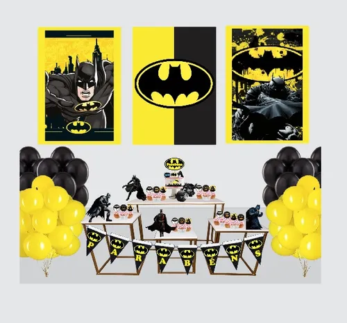 decoração do batman