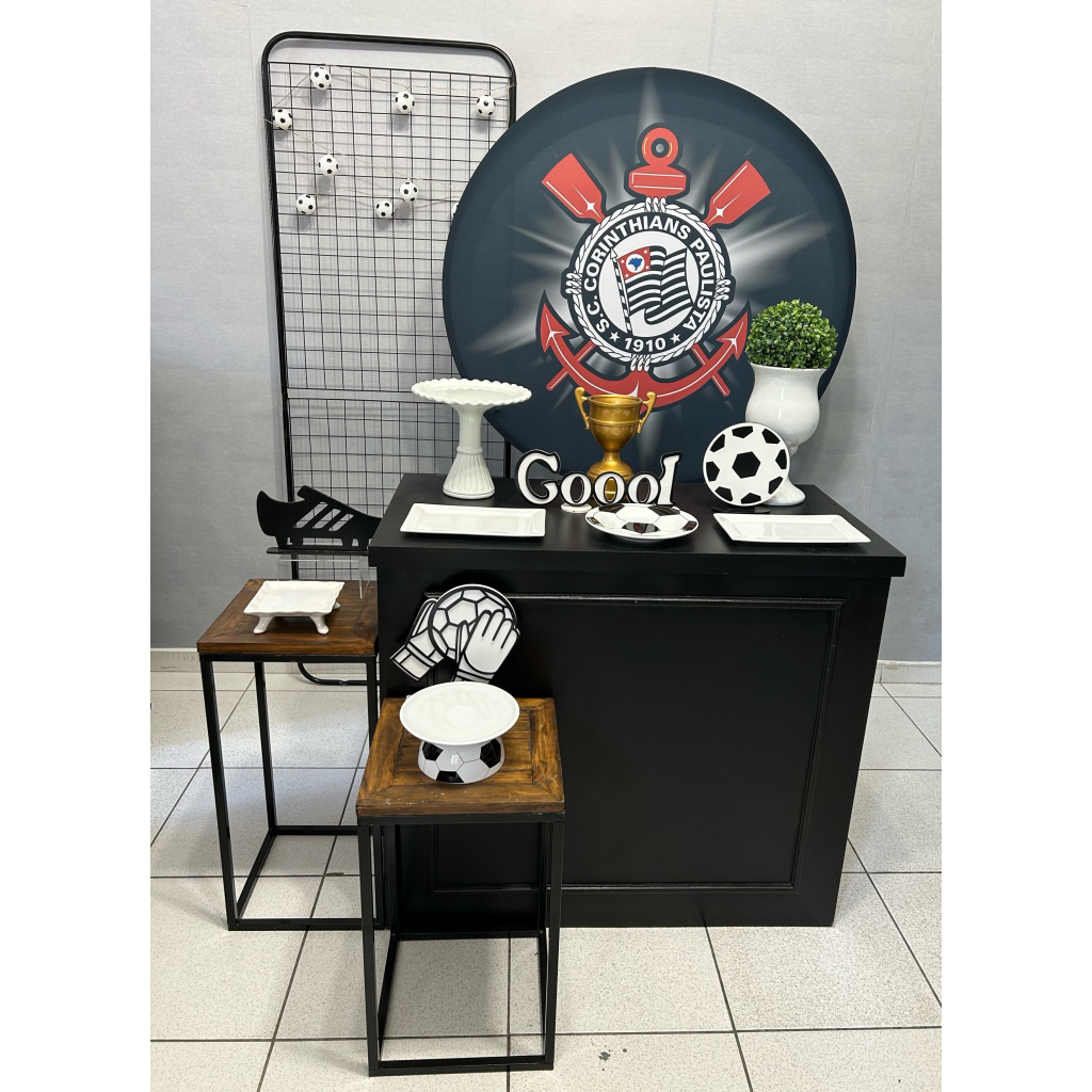 decoração do corinthians simples