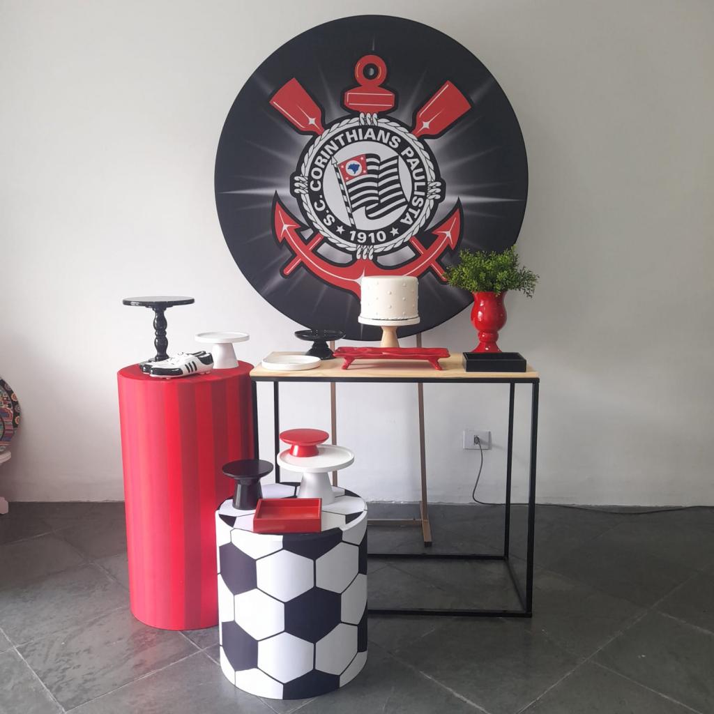 decoração do corinthians simples