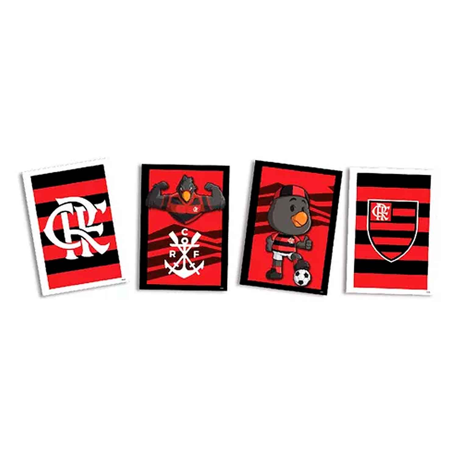 decoração do flamengo simples com tnt