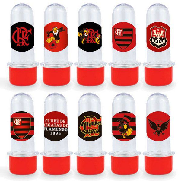 decoração do flamengo simples com tnt