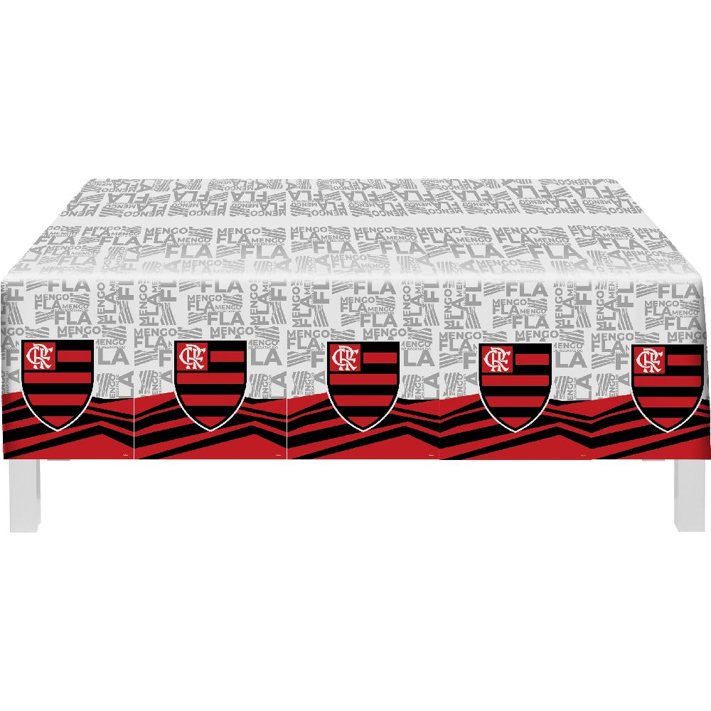 decoração do flamengo simples com tnt