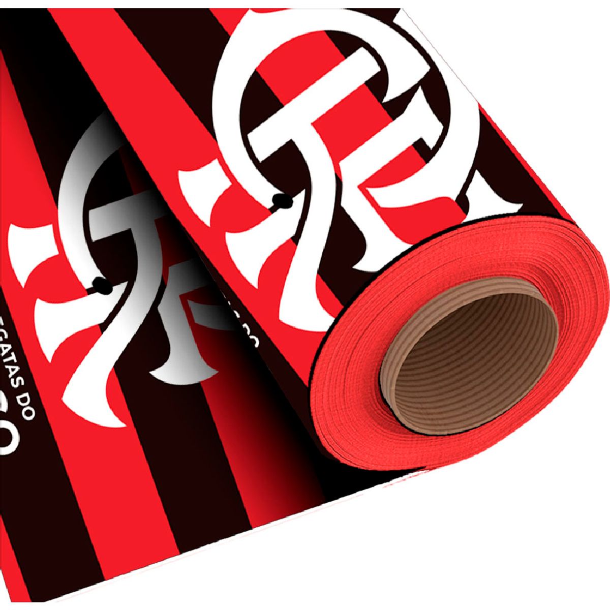 decoração do flamengo simples com tnt