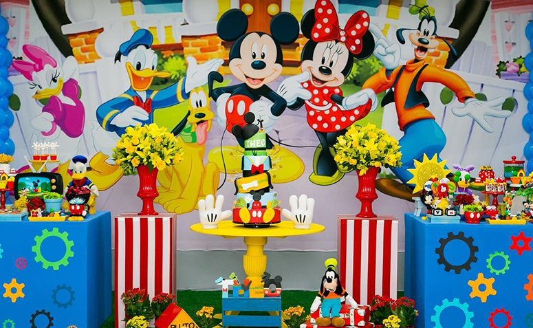 decoração do mickey