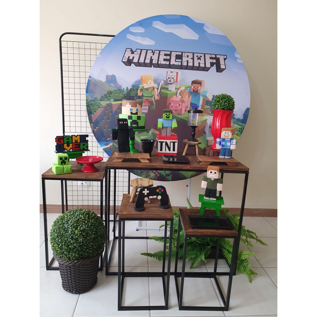 Como Organizar uma Festa de Aniversário Temática Minecraft Inesquecível