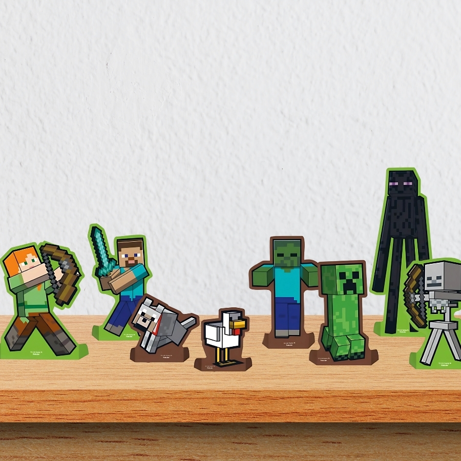 DIY Minecraft: Crie Decorações Pixeladas Incríveis para Sua Casa