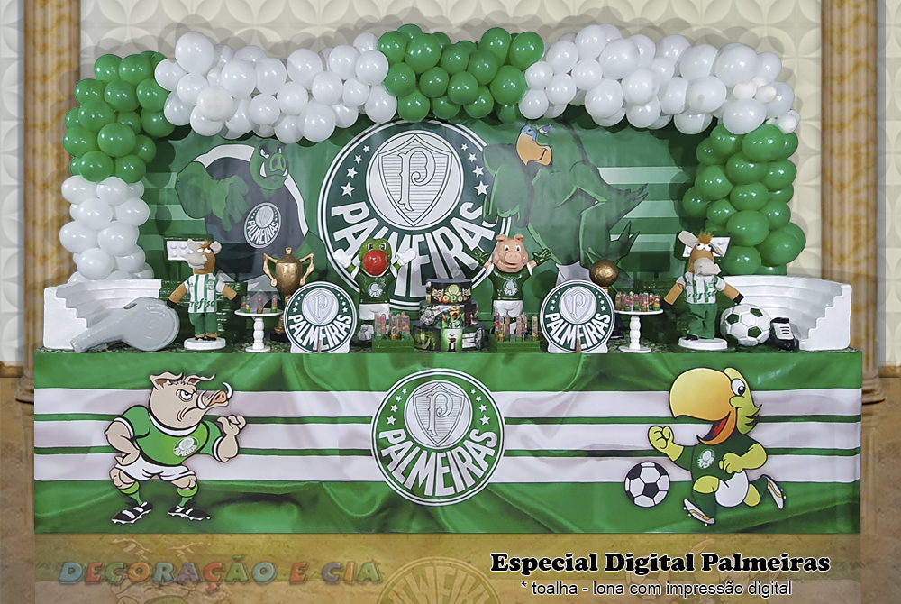 decoração do palmeiras