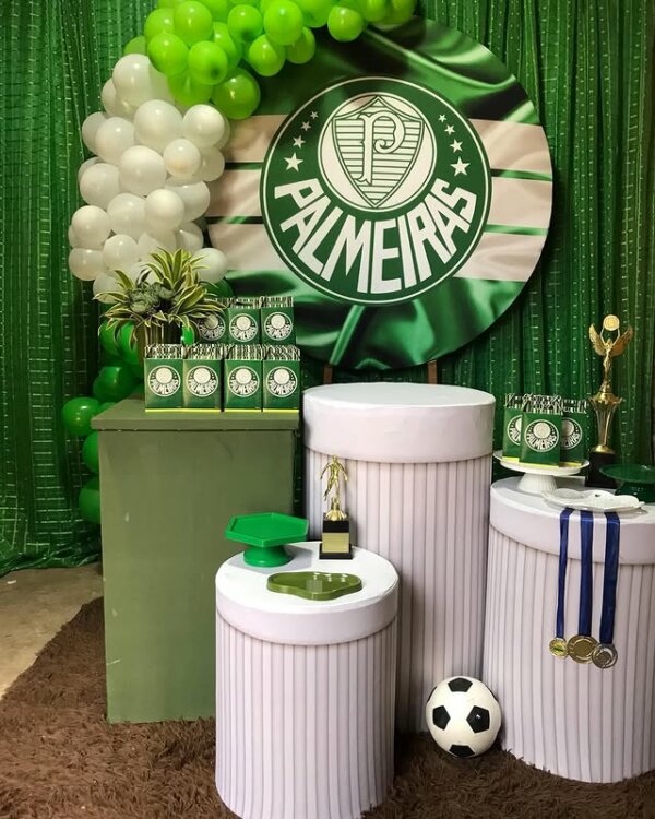 decoração do palmeiras