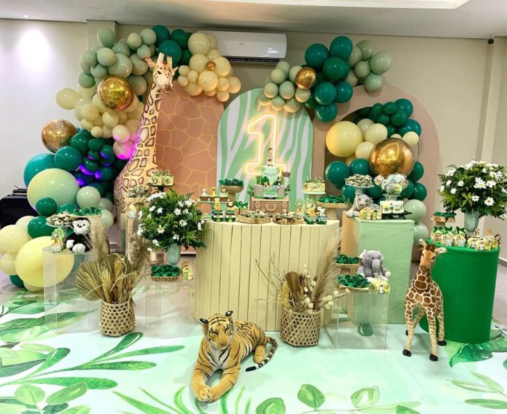 decoração do safari