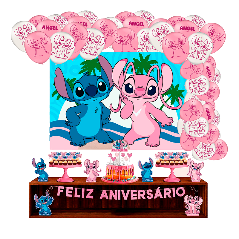 Paleta de Cores e Elementos Essenciais para uma Decoração Stitch Rosa Perfeita