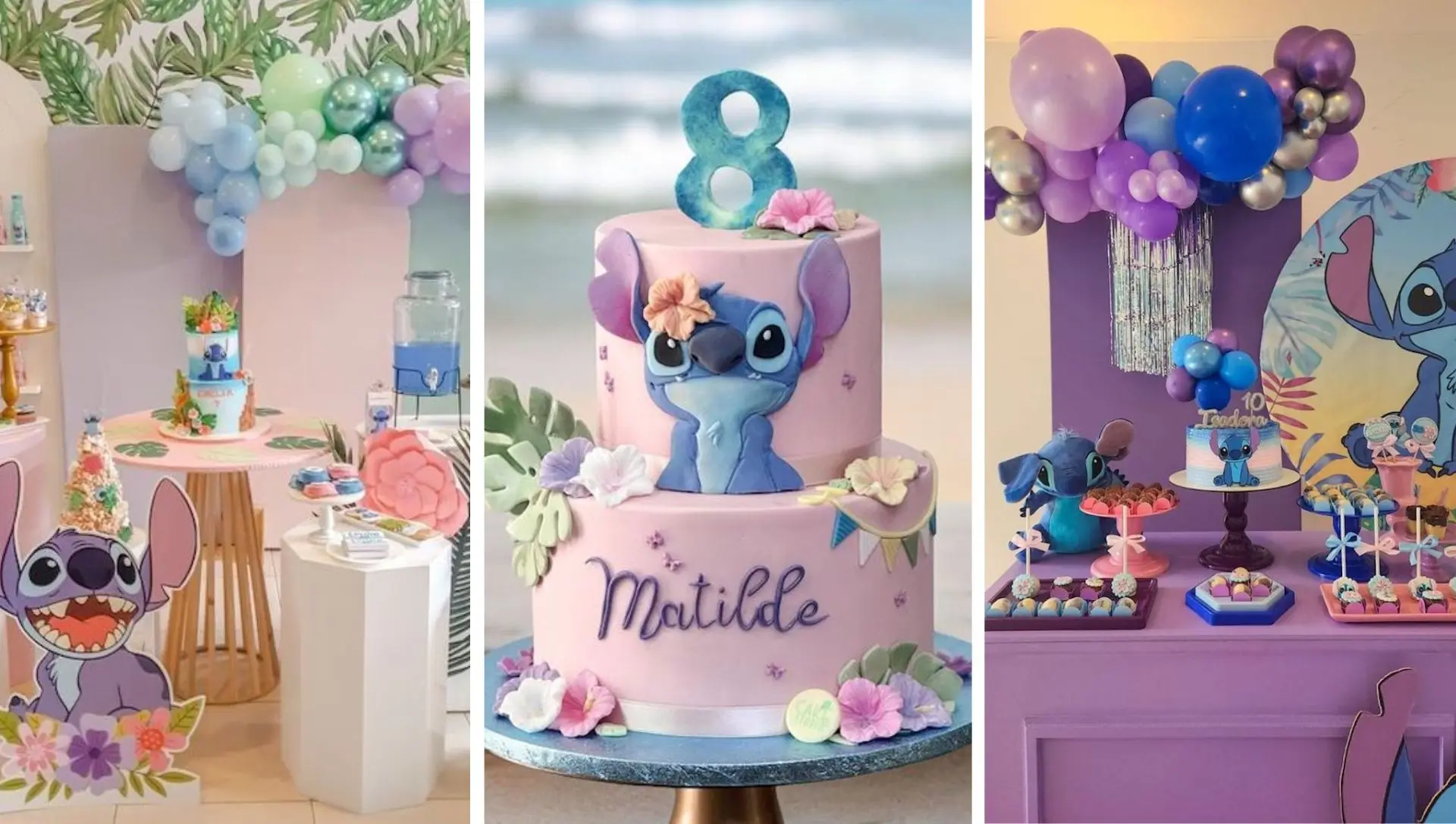 Transformando sua sala em um cenário do Havaí com decoração do Stitch