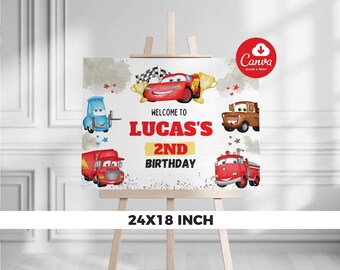 ideias criativas decoração festa mcqueen