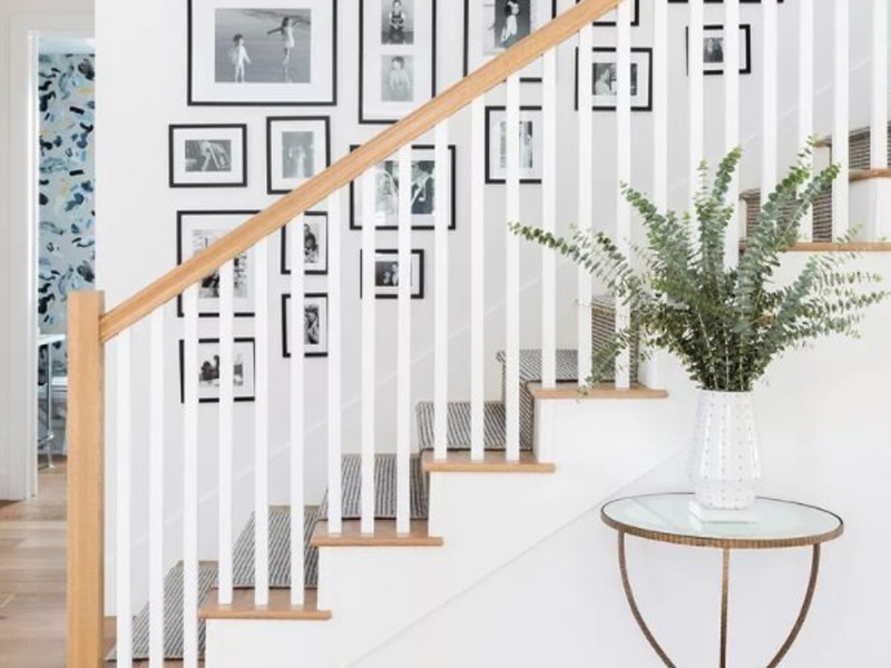 decoração em escada